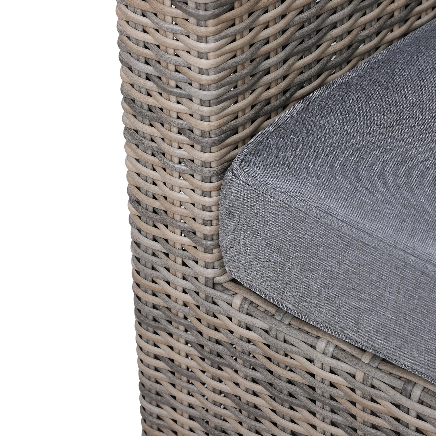 5 Piece Rattan Garden Furniture Set w/ 10cm Thick Cushions