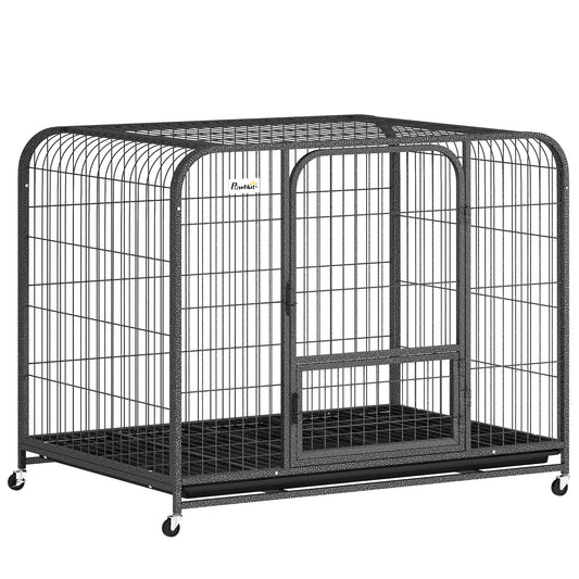 Heavy Duty Dog Crate,109 x 72 x 85 cm, Large Dog Cage for Small to Large Breeds