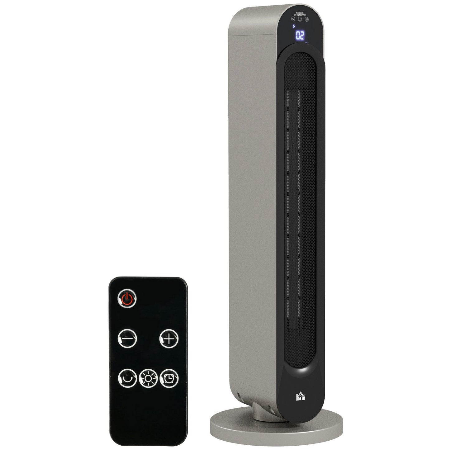 2kW PTC Ceramic Tower Heater, 10-35°C Temperature Range
