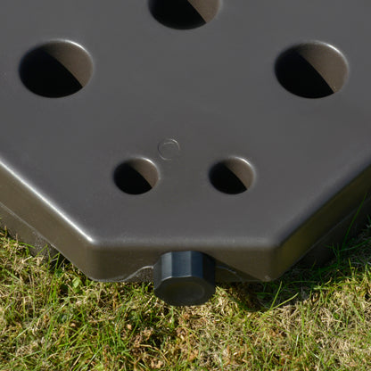 Set of 4 Fillable Parasol Weights - 100kg