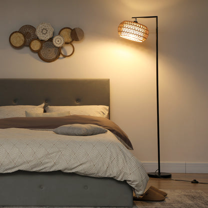 Boho Dimmable Floor Lamp - Black