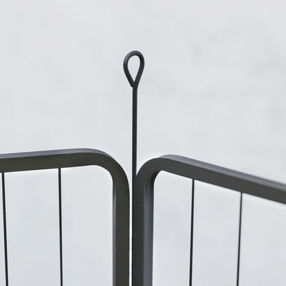 Two-Piece Dog Pen Expansion Pack for Large Dogs, 100cm Tall Animal Pen with Three Connecting Stakes