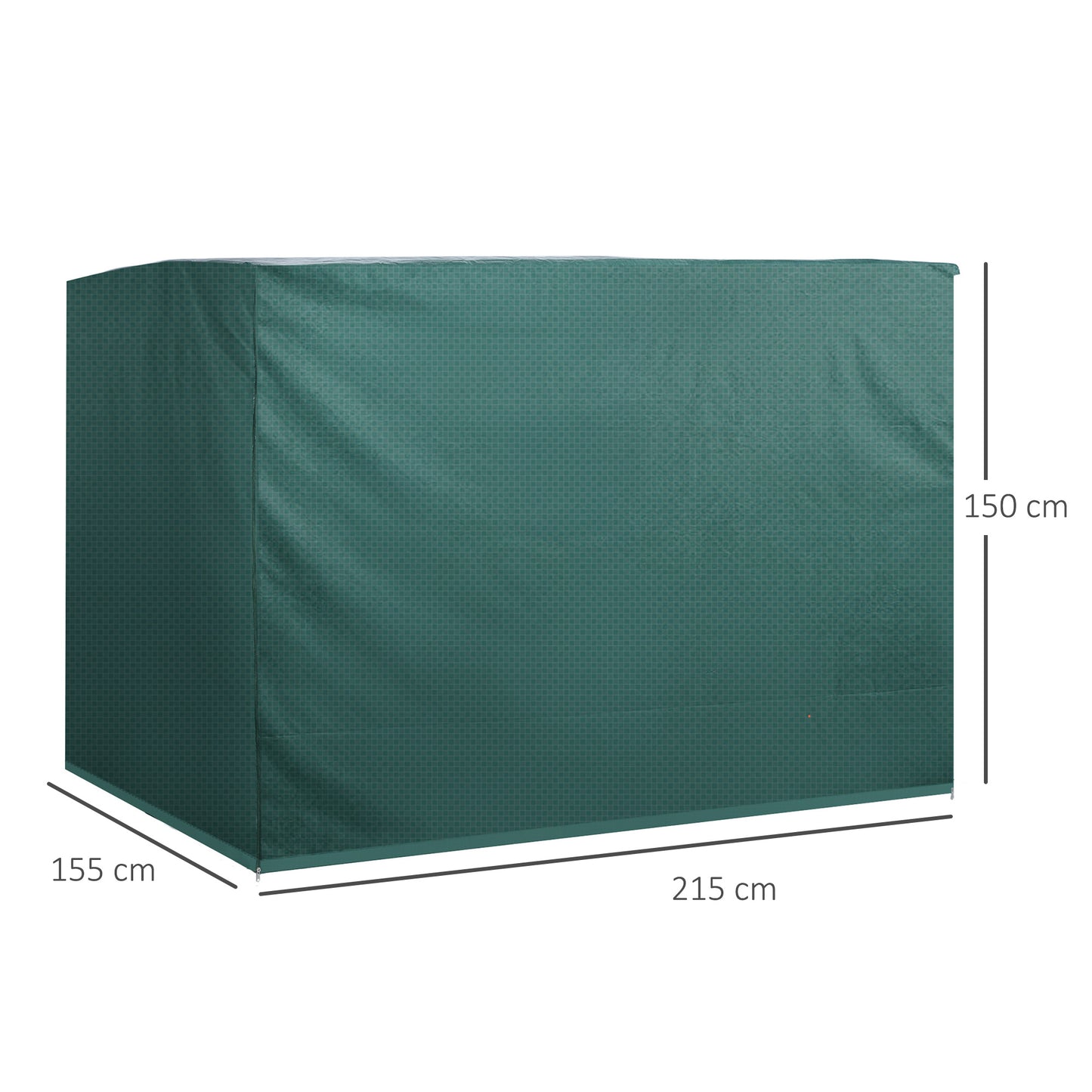 Patio 3 Seater Swing Chair Bench Cover Outdoor Garden Furniture Rain Protection Cover Protector Waterproof Anti-UV