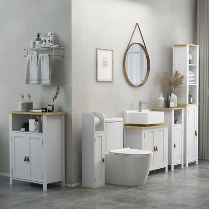 Under Sink Bathroom Cabinet for Basin without Pedestal - White