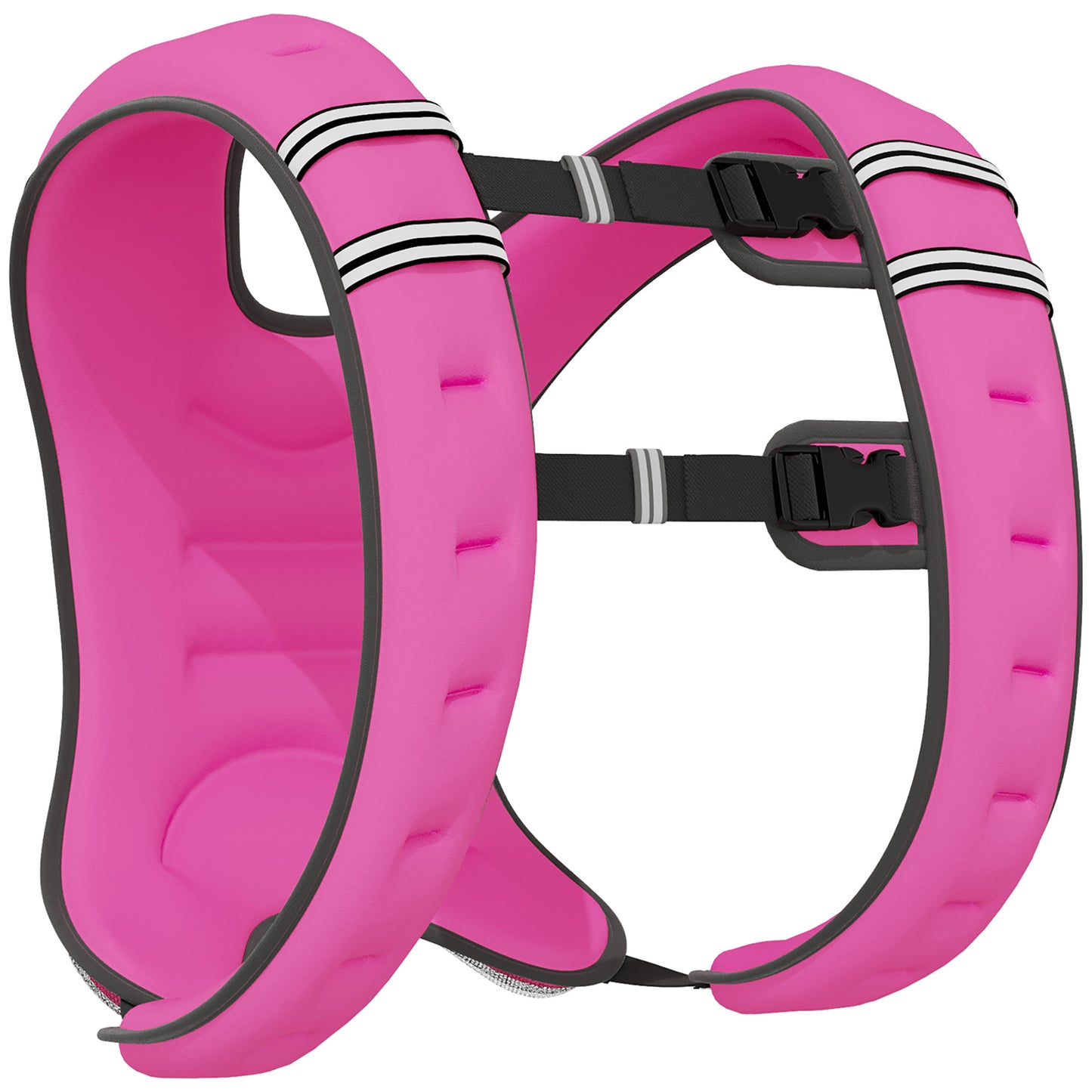 8KG Weighted Vest, Running Weight Vest with Adjustable Strap, Convenient Pocket and Reflective Strips for Men and Women