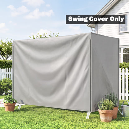 205 x 124cm Three-Seater Swing Chair Protective Cover Grey