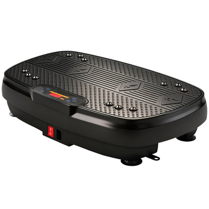 Vibration Plate Exercise Machine with 120 Speed Levels, 5 Programs, Quiet Vibrating Plate with Resistance Bands