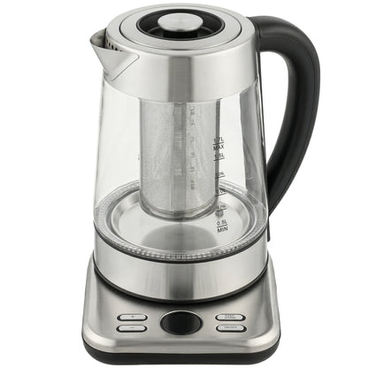 Electric Kettle, 1.7L Fast Boil 3KW Water Kettle with UK Strix Thermostat, Tea Infuser, Keep Warm Function
