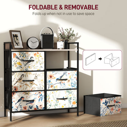 6-Drawer Chest of Drawers - White