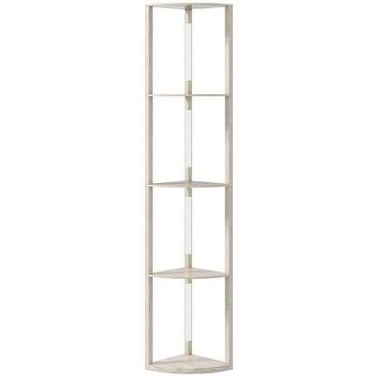 4-Tier Corner Floor Lamp