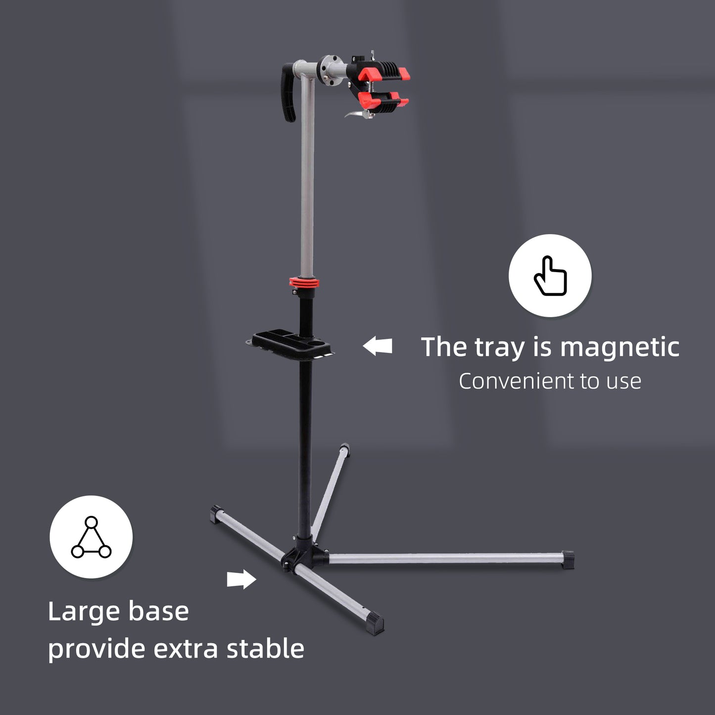 Bike Repair Stand Workstation, Bicycle Maintenance Workstand, Height Adjustable