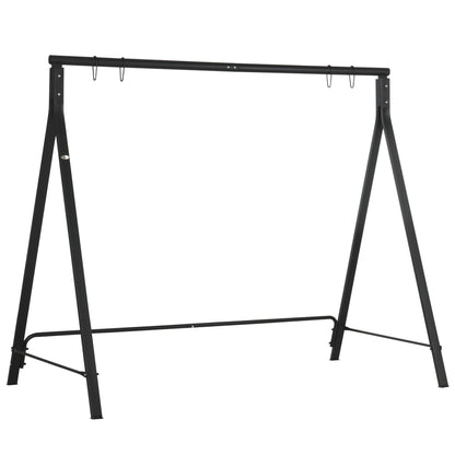 Steel Frame Multi-Swing Seat Frame - Black