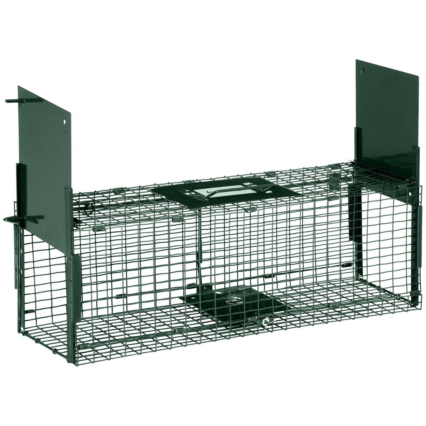 Animal Trap Cage, Humane Rat Trap with Double Doors, Squirrel Trap for Indoors & Outdoors, Catch and Release Mice, Rats
