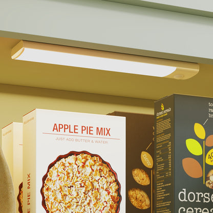 Tall Pantry Cupboard with Motion Sensor LED Light - Green