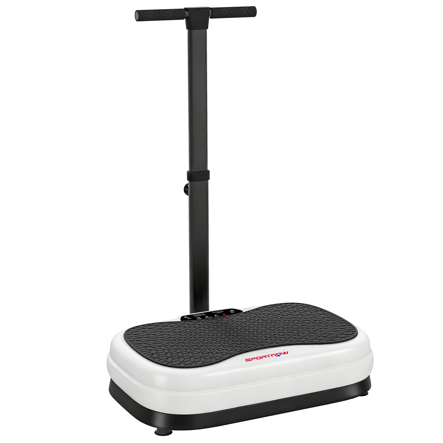Vibration Plate, with Adjustable/Removable Handle, Preset Modes, 50 Speeds