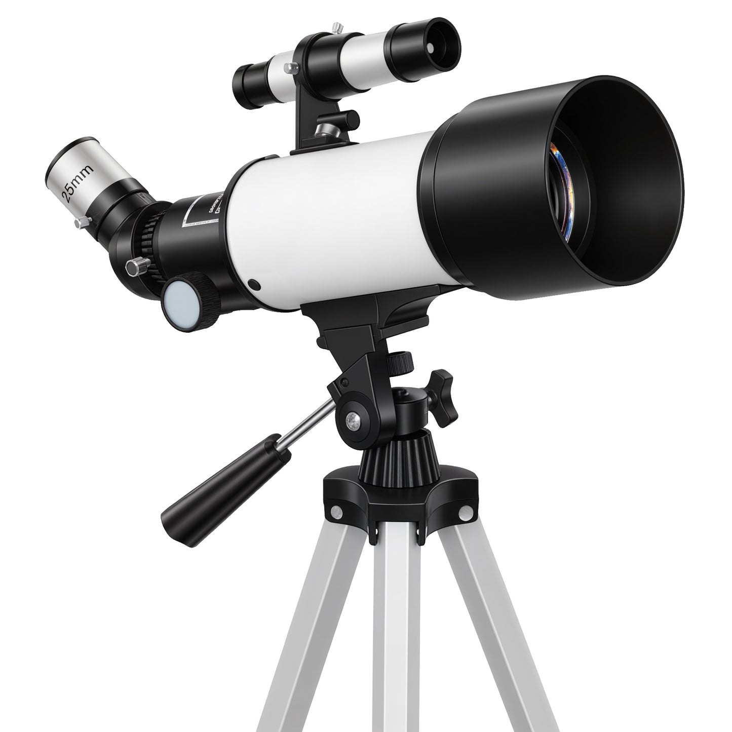 Astronomy Telescope for Adults and Beginners with 70 mm Aperture, Carry Bag, White