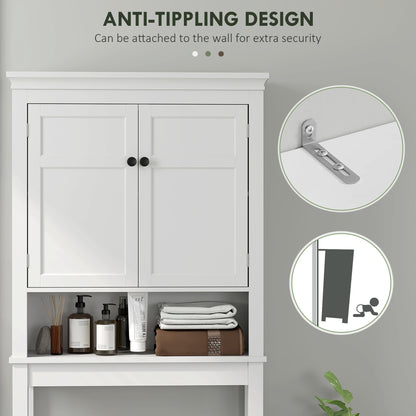 Over-Toilet/Appliance Storage Cabinet - White