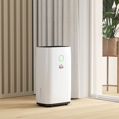 20L/Day Portable Dehumidifier for Home, with LED Screen, Sleep Mode, 24H Timer, 4L Water Tank