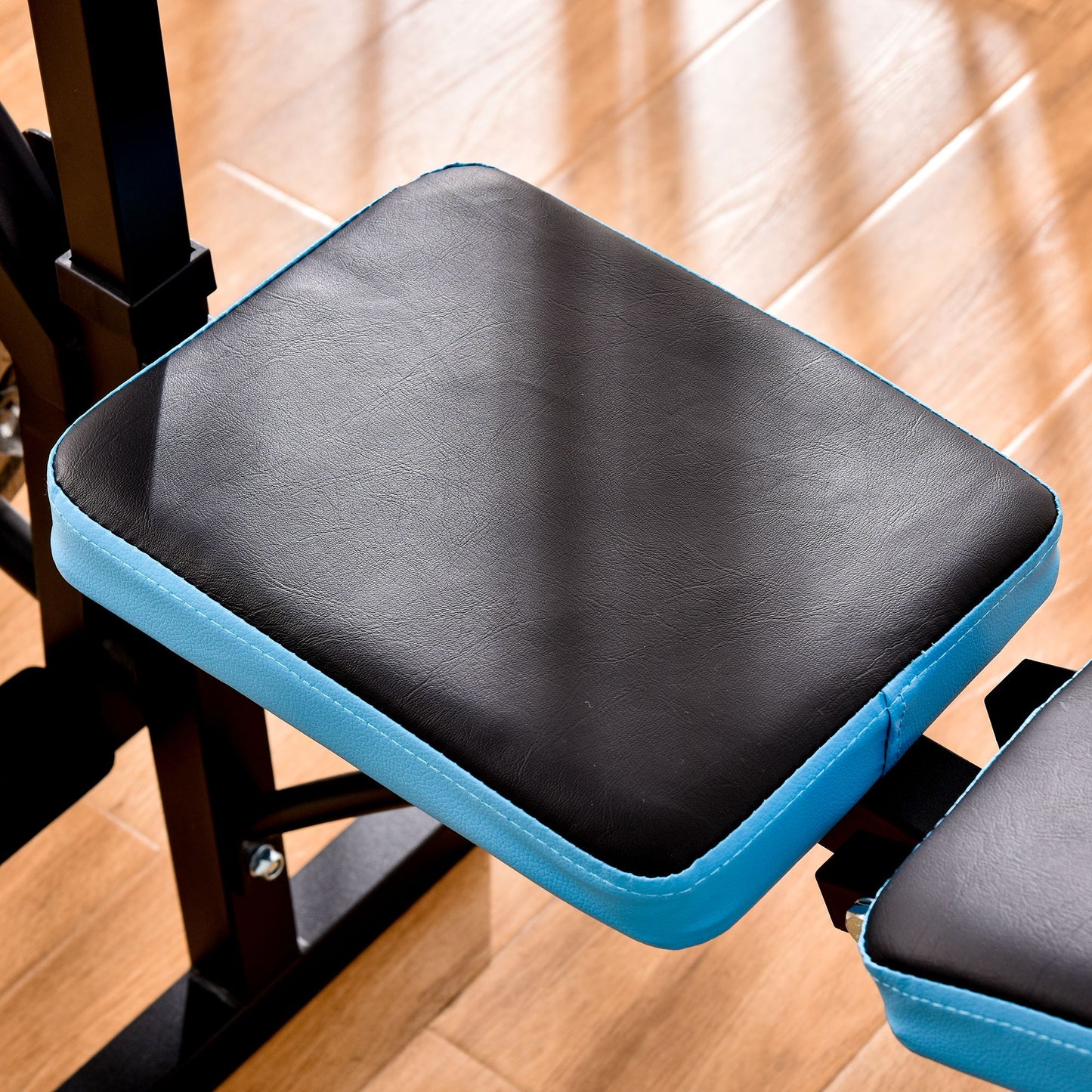 Adjustable Weight Bench with Leg Developer Barbell Rack for Lifting and Strength Training Multifunctional Workout Station for