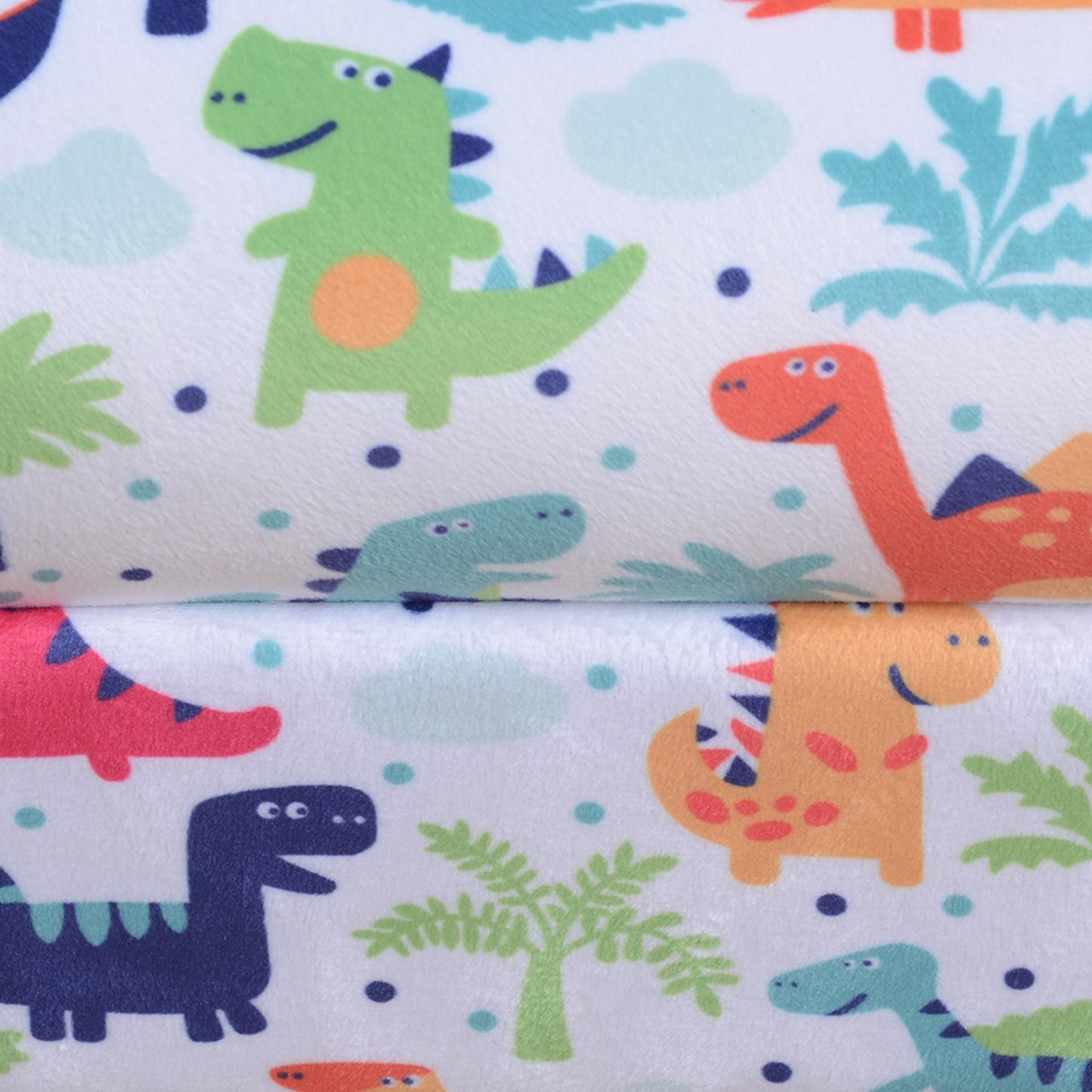 Children's Armchair Flannel Kids Sofa Tub Chair Cartoon Dinosaur Pattern Wooden Frame Bedroom Playroom Seater Multicolour