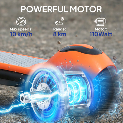 Electric Scooter for Kids, with LED Display, Green