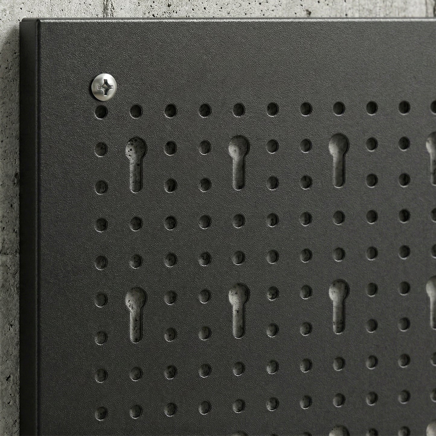 38 Pcs Wall-Mounted Pegboard with 4 Boards, Garage Tool Storage Unit Black and Red