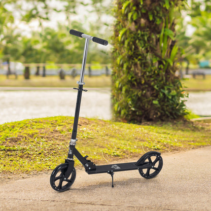 Kids Scooter Teenager Kick Scooter Foldable 4 Levels Adjustable Height with Rear Fender Brake for 7-14 Years