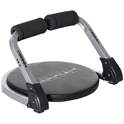 Abs Trainer, Ab Crunch Machine, Foldable Abdominal Trainer, Core Fitness & Whole Body Exercise Equipment for Home Gym