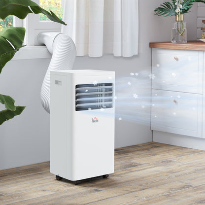 7000 BTU Air Conditioning Unit, 3-in-1 Portable Air Conditioner, Dehumidifier, Cooling Fan with 2 Speeds, 24H Timer