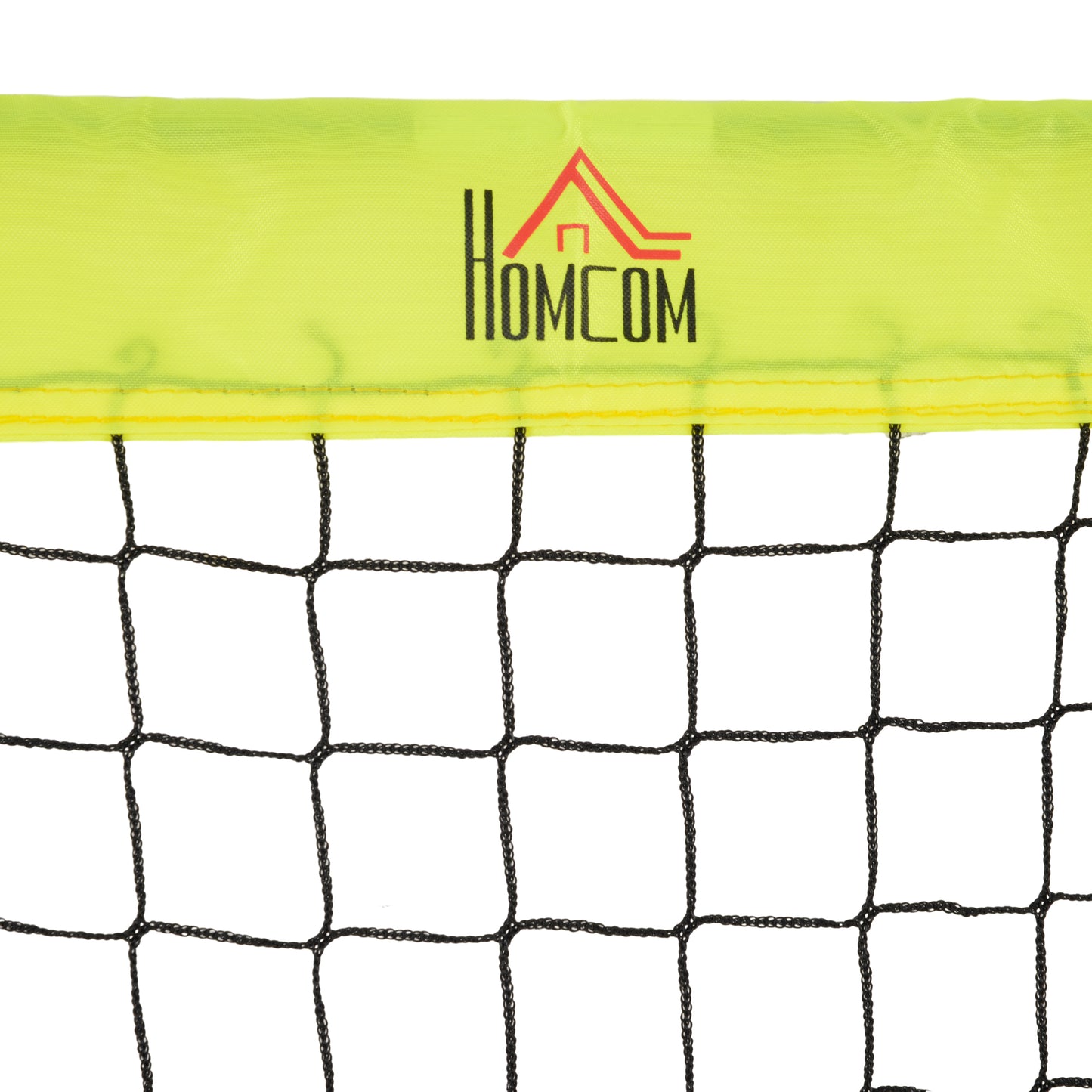 Two Football Goal Nets, Foldable Outdoor Sport Training Equipment, for Teens, Adults, with Carrying Bag, Yellow