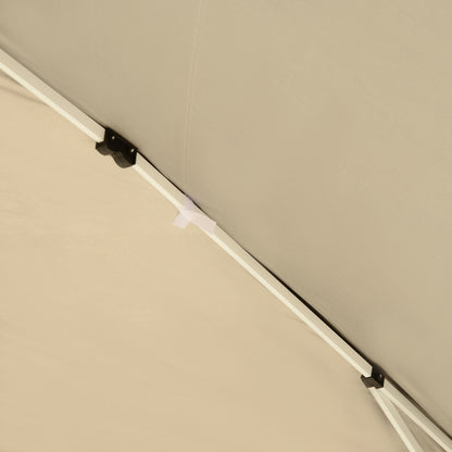 3 x 3M Garden Pop Up Gazebo Height Adjustable Marquee Party Tent Wedding Canopy with Carrying Bag, Black