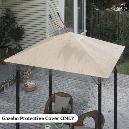2 x 2 (m) Gazebo Protective Cover, Waterproof Cover for Gazebo, Canopy and Tent