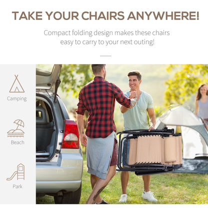Foldable Reclining Garden Chair with Headrest, Zero Gravity Deck Sun Lounger Seat Chair with Footrest, Armrest
