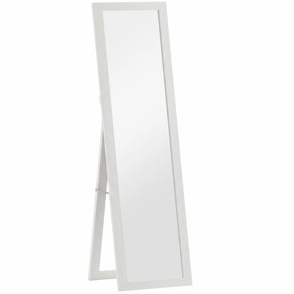 37 x 157 cm Full Length Mirror - White