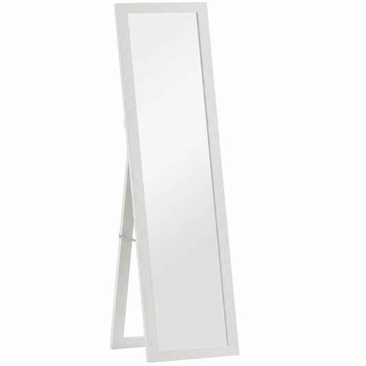 37 x 157 cm Full Length Mirror - White