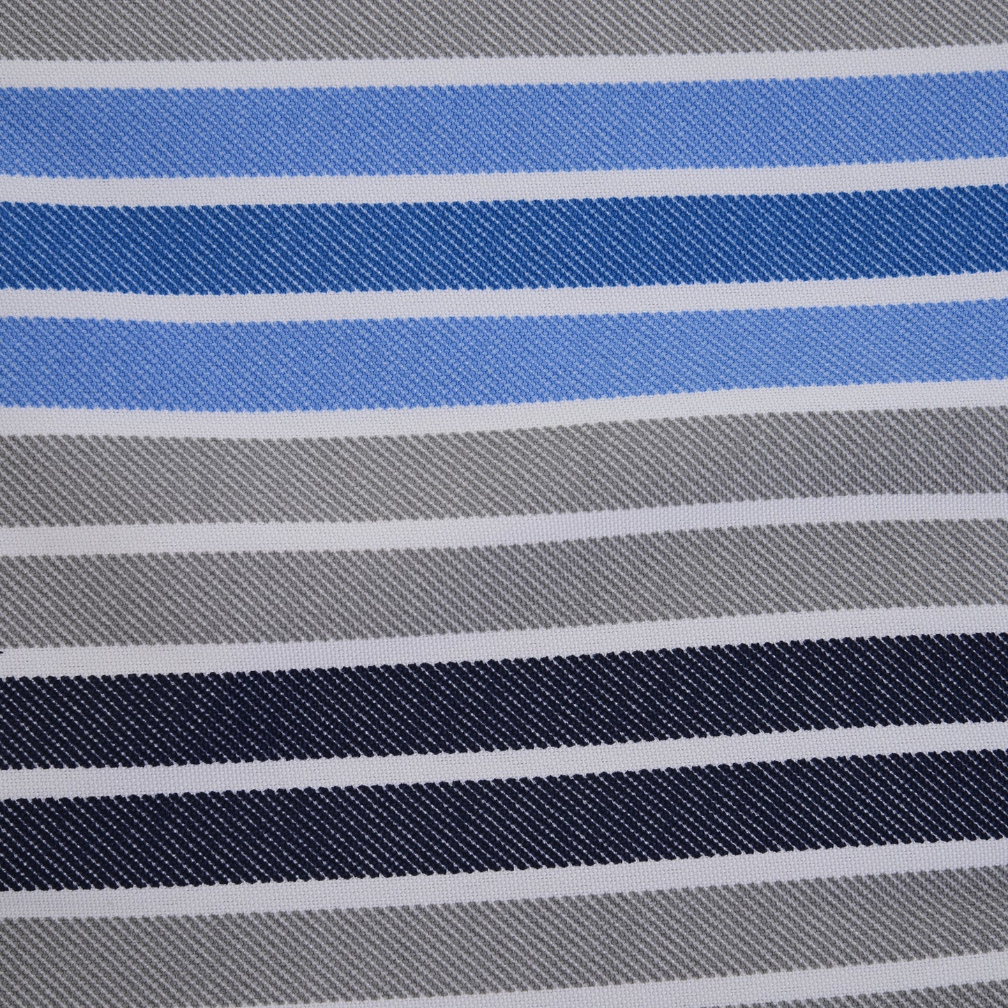Polyester Set Of 2 Swing Chair Cushion Blue Stripes