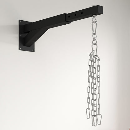 Punch Bag Wall Bracket, 5-Length Adjustable Boxing Bag Bracket for Kickboxing, Muay Thai, Punching Training
