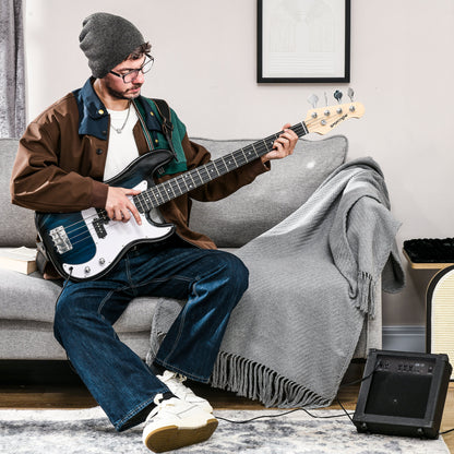 4 String Full Size Electric Bass Guitar for Beginners