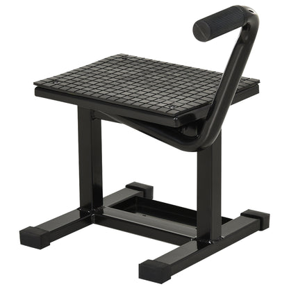 Steel Motorbike Jack Lift, 27.5 / 39.5 H cm - Black