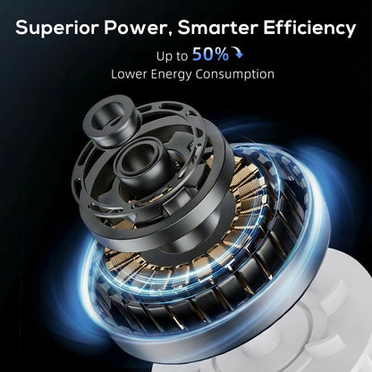28dB Tower Fan for Bedroom, 36 inch, 8 m/s Velocity Standing Cooling Fan with 80° Oscillating, BLDC Motor, 12 Speeds