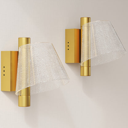 Led Wall Lamp 2 Pack, 5W Modern Indoor Starry Wall Light, Colour Temperature Adjustable 3000K/4000K/6500K, for Bedroom
