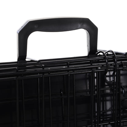 Trapeze Collapsible Dog Pet Travel Box Cage Removable Tray 93 x 58 x 65cm