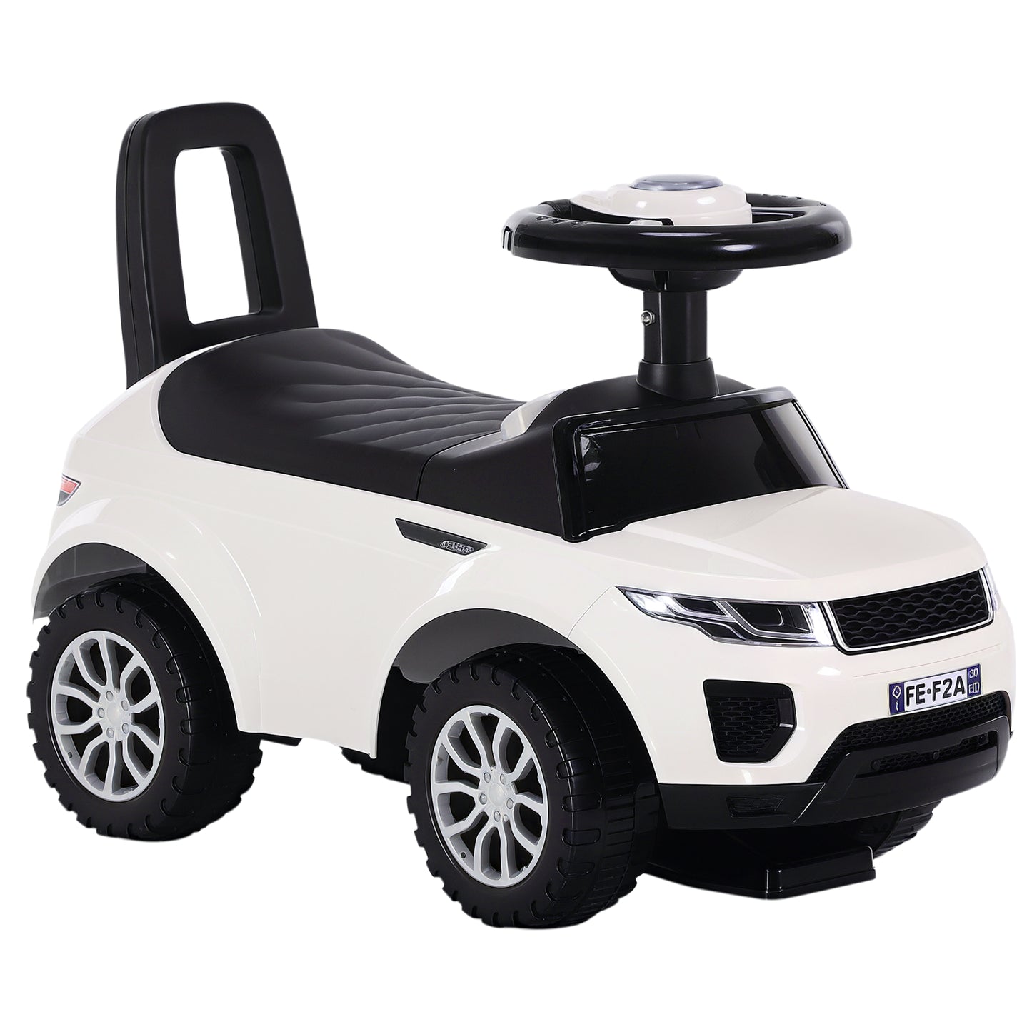 3-in-1 Ride On Car Foot To Floor Slider Toddler w/ Horn Steering Wheel NO POWER Manual Under Seat Storage Secure Design for 1