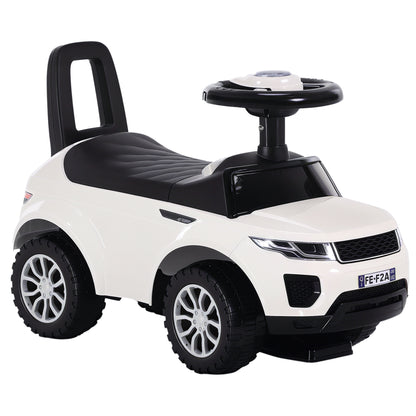 3-in-1 Ride On Car Foot To Floor Slider Toddler w/ Horn Steering Wheel NO POWER Manual Under Seat Storage Secure Design for 1