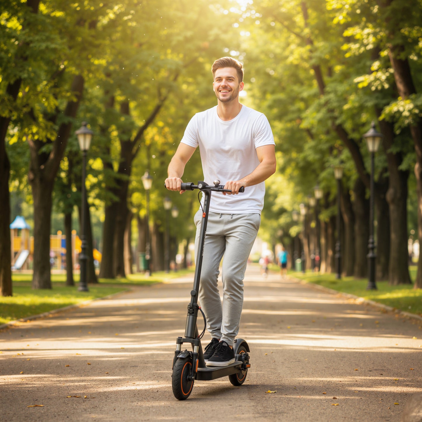 Foldable Electric Scooter with 350W Motor, Up to 25km/h
