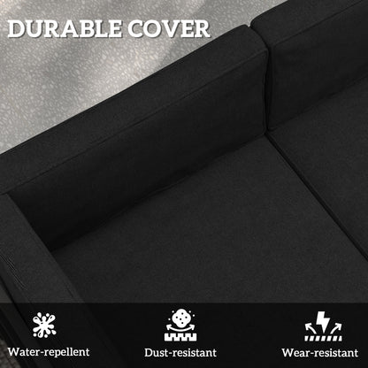 14-piece Dining Set Cushions - Black