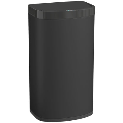 55L Sensor Bin with Soft-Close Lid, Automatic Touchless Motion Sensor Kitchen Bin with Fingerprint Resistant Stainless Steel