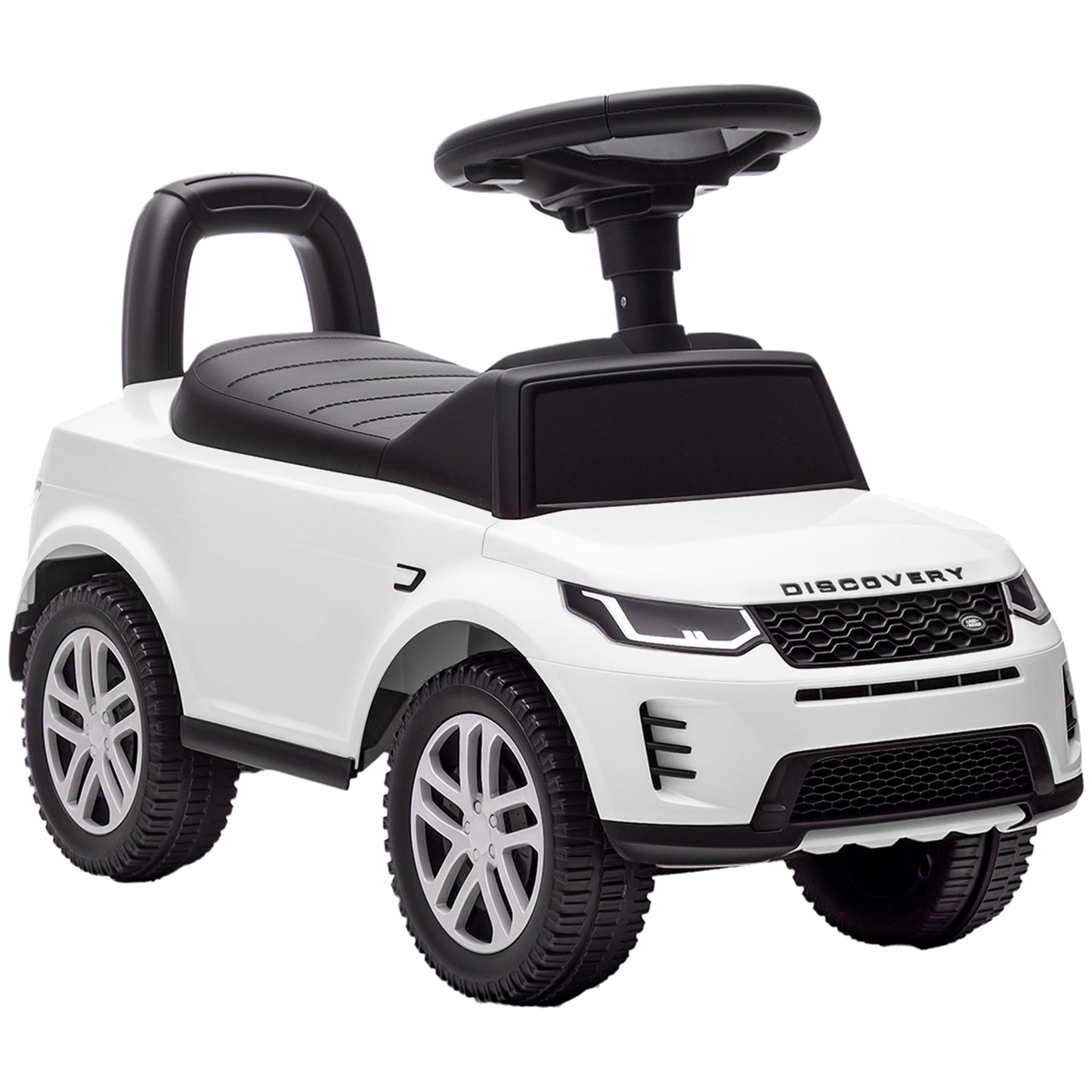 Land Rover Licensed Toddler Ride on Car with Horn, Engine Sounds, Under-Seat Storage, for 18-36 Months, White