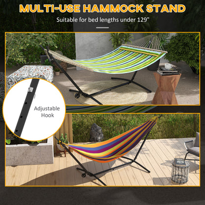 9.5ft Hammock Stand, Portable Hammock with Wheels, Adjustable Hammock Net Stand with Carry Bag, for String-style