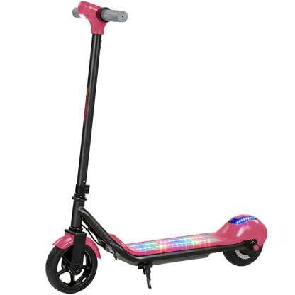 Electric Scooter for Kids, with LED Display, Pink